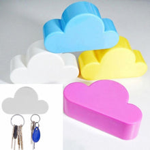 Load image into Gallery viewer, Hot Cloud Shape Magnetic Magnets Wall Key Holder Keys Securely Pink/Yellow