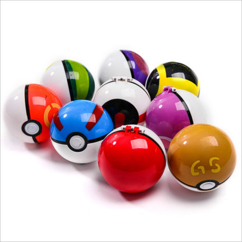 Creative 7cm Pokemon Pikachu Pokeball Cosplay Pop-up Poke Ball Kids Toy Gift Hot