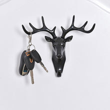 Load image into Gallery viewer, Wall Hanging Hook Vintage Deer Head Antlers for Hanging Clothes