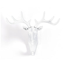 Load image into Gallery viewer, Wall Hanging Hook Vintage Deer Head Antlers for Hanging Clothes