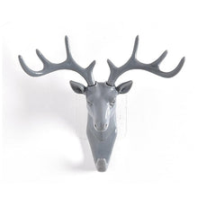 Load image into Gallery viewer, Wall Hanging Hook Vintage Deer Head Antlers for Hanging Clothes