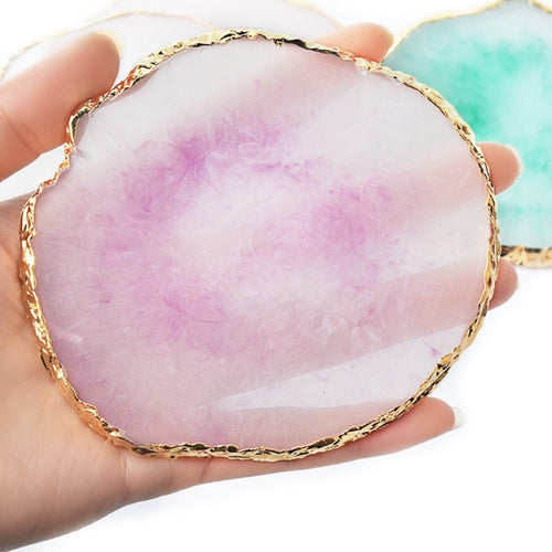2019 Natural Resin Nail Art Color Decorative Boards Gel Polish