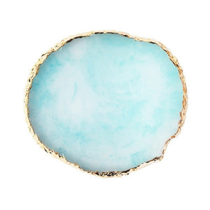 2019 Natural Resin Nail Art Color Decorative Boards Gel Polish